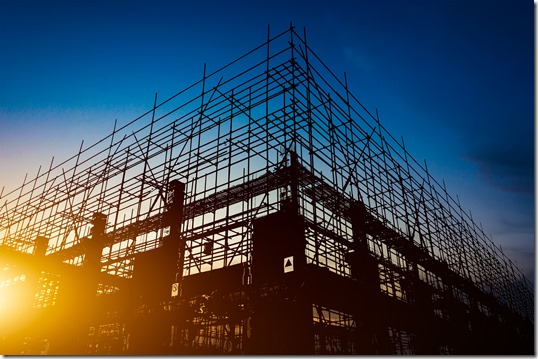 Construction Site silhouettes